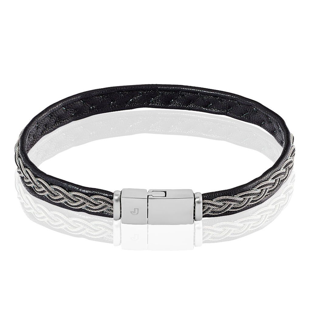 Bracelet Alaoua Acier Blanc - Bracelets cuir Homme | Marc Orian