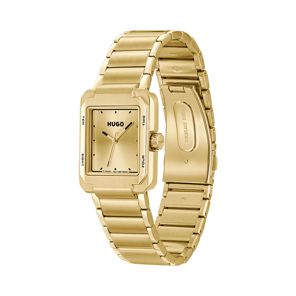 Montre Hugo Thrive Analog Doré - Montres étanches Homme | Marc Orian