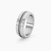 Bague Sam Acier Blanc - Bagues grosses Homme | Marc Orian