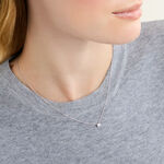 Collier Argent Lylwenn Oxydes De Zirconium - Colliers solitaires Femme | Marc Orian