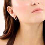 Cr&eacute;oles Florinda Or Jaune - Cr&eacute;oles Femme | Marc Orian