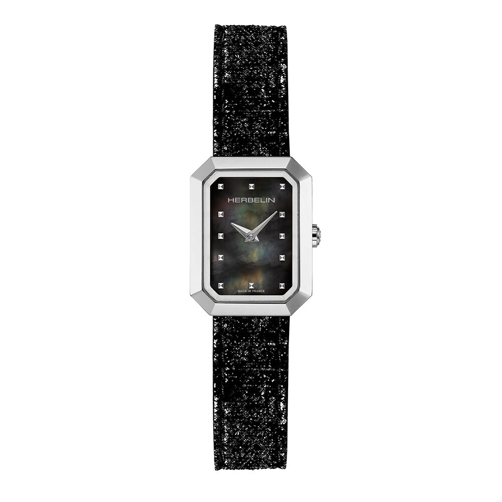 Montre Herbelin Octogone Nacre Noire - Montres étanches Femme | Marc Orian