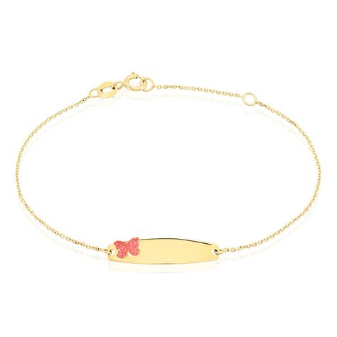 Bracelet Identitée Marcel Or Jaune - Gourmettes Enfant | Marc Orian
