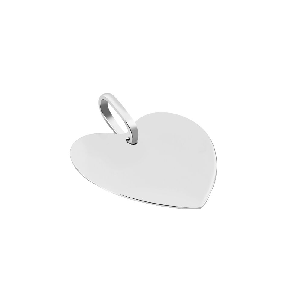 Pendentif Eba Argent Blanc - Bijoux personnalisés Unisex | Marc Orian