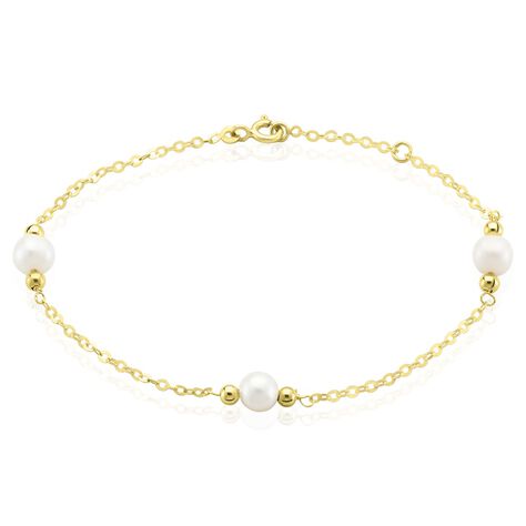 Bracelet Cannelle Or Jaune Perle De Culture - Bracelets chaînes Femme | Marc Orian
