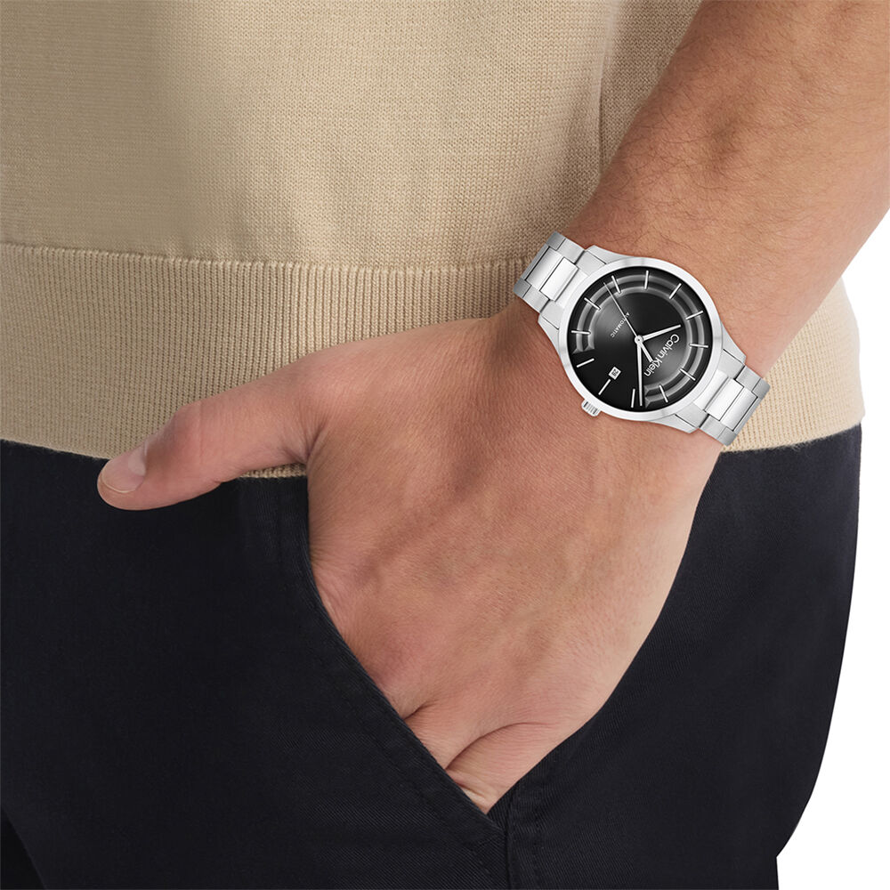 Montre Calvin Klein Iconic Automatic Noir - Montres automatiques Homme | Marc Orian