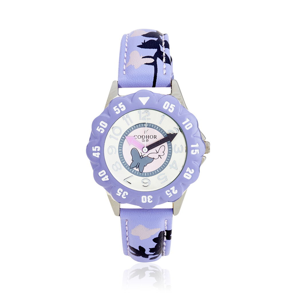 Montre Codhor Kid Diana Violet - Montres classiques Enfant | Marc Orian
