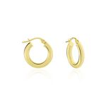 Cr&eacute;oles Ajania Or Jaune - Cr&eacute;oles Femme | Marc Orian