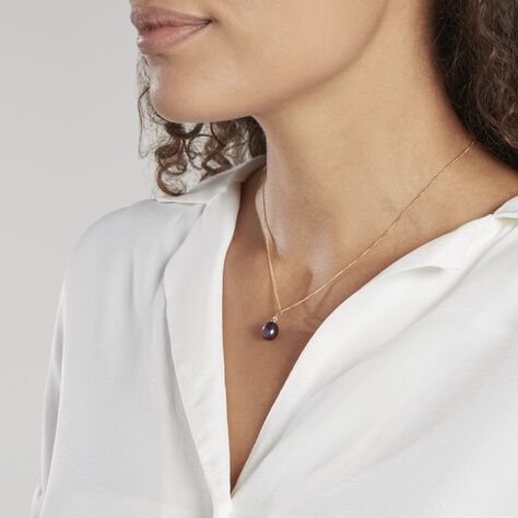 Pendentif Severiane Or Jaune Perle De Culture - Parure de mariage Femme | Marc Orian