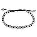 Bracelet Bassirou Acier Blanc - Bracelets cordons Homme | Marc Orian