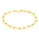 Bracelet Diona Maille Boule Or Jaune - Bracelets mailles Femme | Marc Orian
