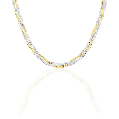 Collier Elae Argent Bicolore - Chaines Femme | Marc Orian