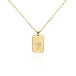 Collier Plaqu&eacute; Or Quintien - Colliers ete Homme | Marc Orian