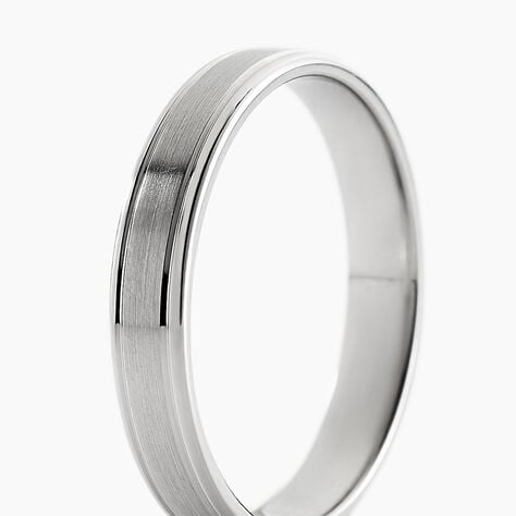 Alliance Aylmer Palladium Blanc - Alliances duo Unisex | Marc Orian