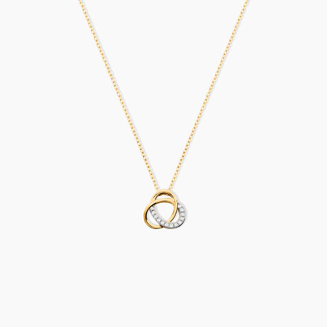 Collier Dorila Or Jaune Oxyde De Zirconium - Colliers avec pierres Femme | Marc Orian