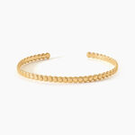 Bracelet Jonc Fedelina Argent Dor&eacute; A L'Or 750/1000 - Bracelets joncs Femme | Marc Orian
