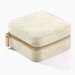 Boite &agrave; Bijou Tissu Beige - Soins et accessoires Famille | Marc Orian
