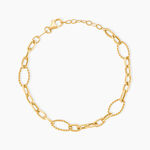 Bracelet Enitan Or Jaune - Bracelets cha&icirc;nes Femme | Marc Orian