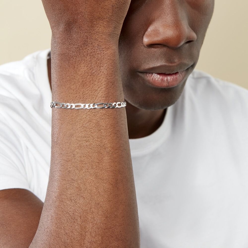 Bracelet Maille Argent Vivian - Bracelets mailles Homme | Marc Orian