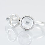 Bague Bastiano Argent Blanc Oxyde De Zirconium - Bijoux fantaisie Femme | Marc Orian