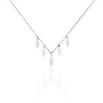 Collier Argent Blanc Osama - Colliers fantaisie Femme | Marc Orian