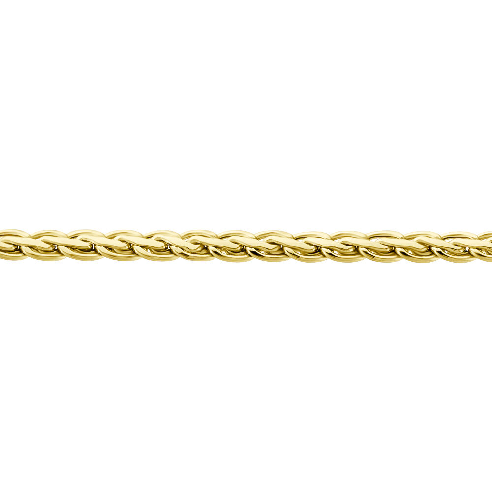 Bracelet Jayna Maille Palmier Or Jaune - Bracelets mailles Femme | Marc Orian