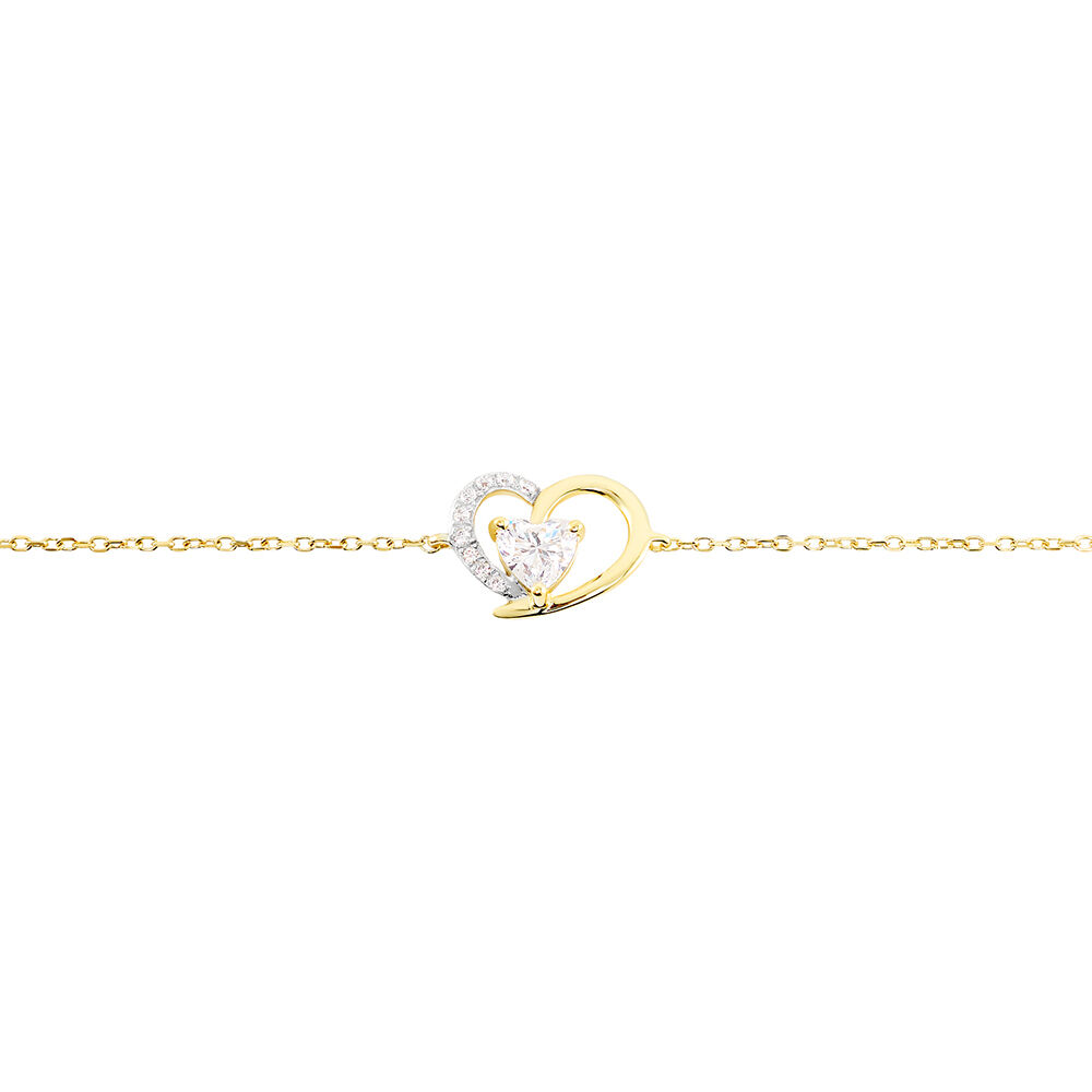 Bracelet Eliana Or Jaune Oxyde De Zirconium - Bracelets chaînes Femme | Marc Orian
