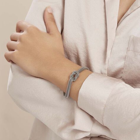 Bracelet Mahaca Acier Blanc - Bracelets chaînes Femme | Marc Orian