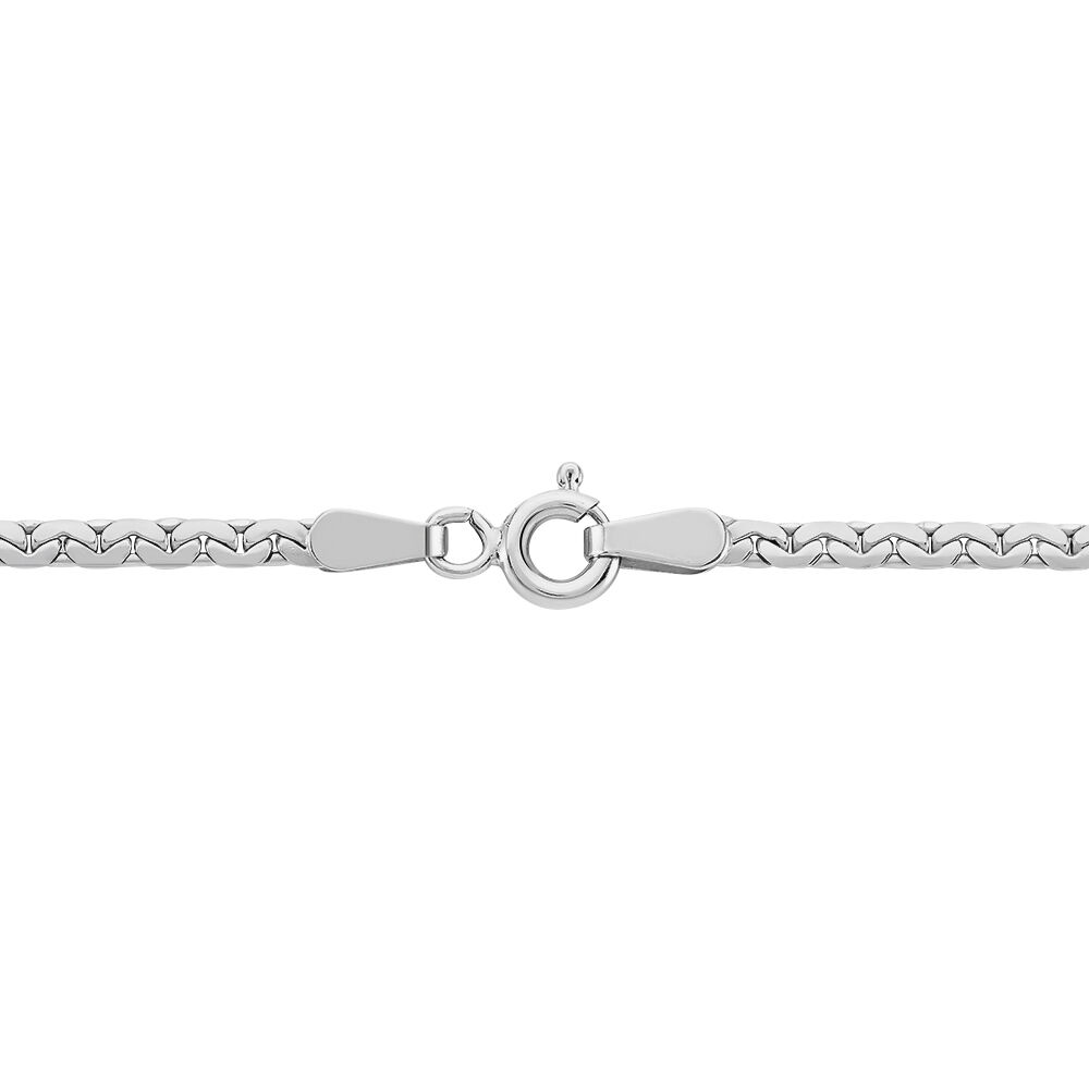 Collier Ivy Maille Haricot Or Blanc - Chaines Femme | Marc Orian