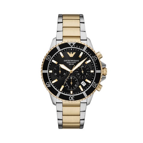 Montre Emporio Armani World Explorer Noir - Montres &eacute;tanches Homme | Marc Orian