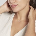 Pendentif Canice Croix Or Jaune Oxyde De Zirconium - Pendentifs Famille | Marc Orian