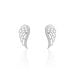 Boucles D'oreilles Grimpantes Soliana Argent Blanc Oxyde De Zirconium - Piercings d'oreilles Femme | Marc Orian