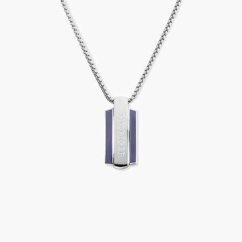 Collier Tommy Hilfiger Parker Acier Blanc - Colliers fantaisie Homme | Marc Orian