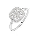 Bague Alixia Or Blanc Diamant - Parures de mariage Femme | Marc Orian