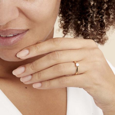 Bague Solitaire Artemis Or Jaune Diamant - Bagues Solitaire Femme | Marc Orian