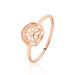 Bague Peinda Argent Rose Oxyde De Zirconium - Bagues avec pierre Femme | Marc Orian