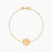 Bracelet Hanaelle Plaque Or Jaune - Bracelets Medailles Femme | Marc Orian