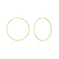 Créoles Dominae Flexible Or Jaune