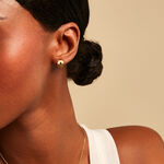 Boucles D'Oreilles Puces Soraia Plaqu&eacute; Or Jaune - Puces Femme | Marc Orian