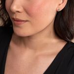 Boucles D'oreilles Puces Nyree Or Jaune Diamant - Puces Femme | Marc Orian