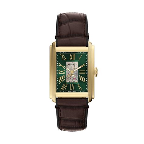 Montre Fossil Carraway Automatic Vert - Montres automatiques Homme | Marc Orian
