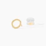 Boucles D'oreilles Puces Berangere Cercle Or Jaune - Puces Femme | Marc Orian