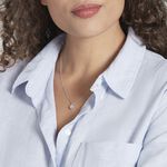 Pendentif Miyah Or Blanc Topaze - Pendentifs Femme | Marc Orian