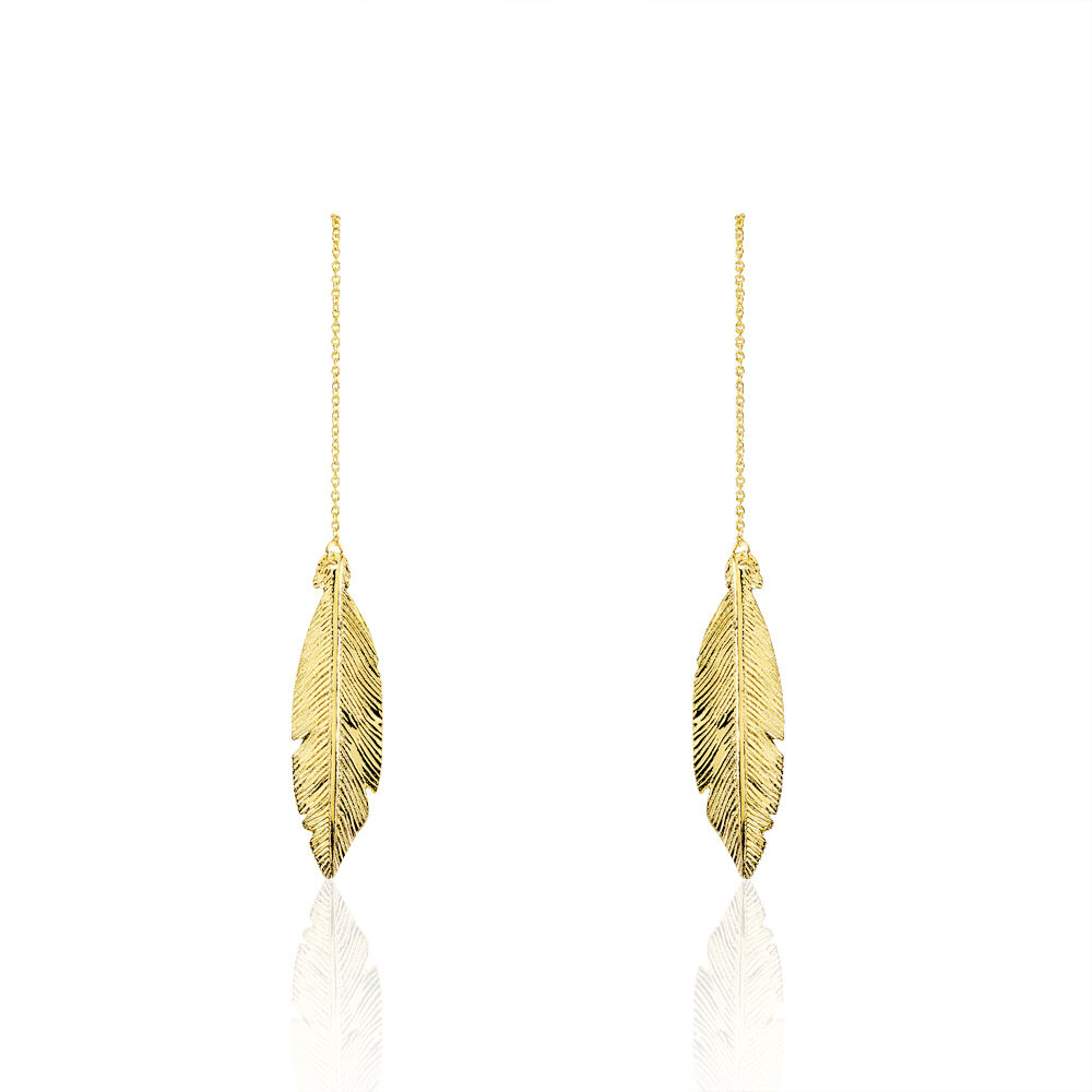 Boucles D'oreilles Pendantes Soline Or Jaune -  Femme | Marc Orian