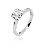 Bague Solitaire Dream Or Blanc Diamant - Solitaires Femme | Marc Orian