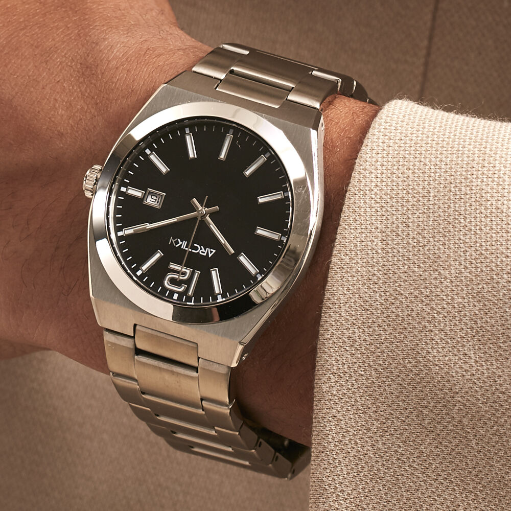 Montre Arctik Onde Noir - Montres classiques Homme | Marc Orian