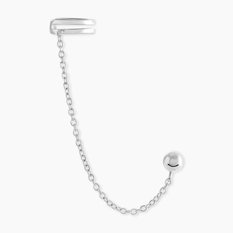 Bijou D'oreille Unitaire Argent Harris - Piercings d'oreilles Femme | Marc Orian