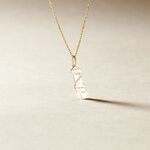 Pendentif Gaietana Portugal Or Jaune - Bijoux personnalis&eacute;s Famille | Marc Orian