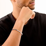 Bracelet Cuir De Vache Bleu - Bracelets cuir Homme | Marc Orian