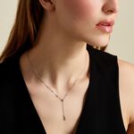 Collier Capella Argent Blanc Oxyde De Zirconium - Colliers avec pierres Femme | Marc Orian
